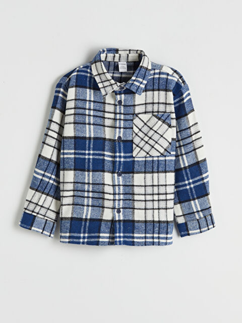 LCW Kids Ekose Erkek Çocuk Oduncu Gömlek - S6E574Z1-LN6