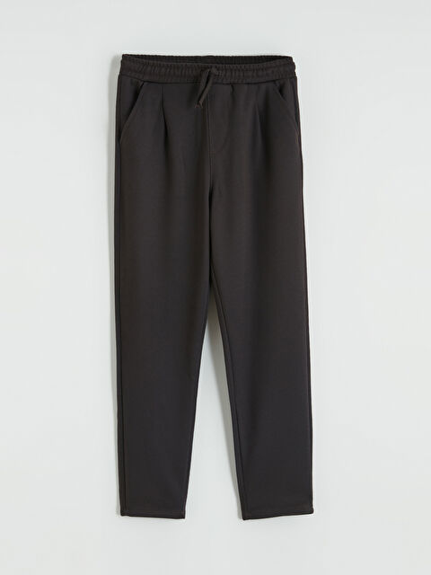 LCW Kids Beli Lastikli Erkek Çocuk Pileli Pantolon - S6F576Z4-3C6