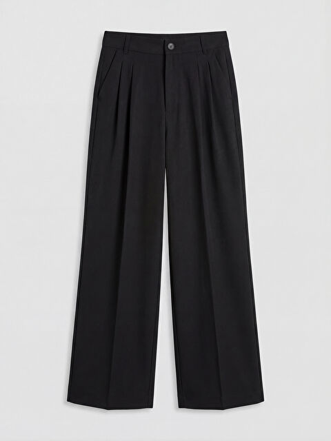 XSIDE Loose Fit Kadın Pileli Kumaş Pantolon