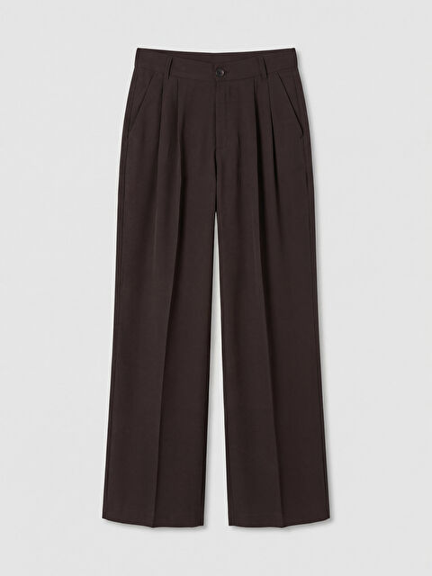 XSIDE Loose Fit Kadın Pileli Kumaş Pantolon