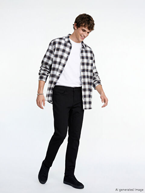 LCW Jeans 750 Slim Fit Erkek Jean Pantolon - S6B586Z8-326