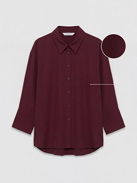 LCW EVERYDAY Dokulu Oversize Kadın Gömlek