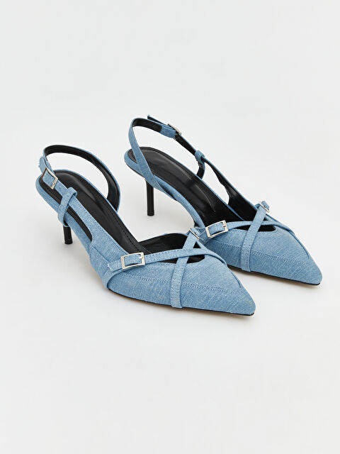 LCW STEPS Sivri Burun Kadın Topuklu Ayakkabı - S6A616Z8-S0S