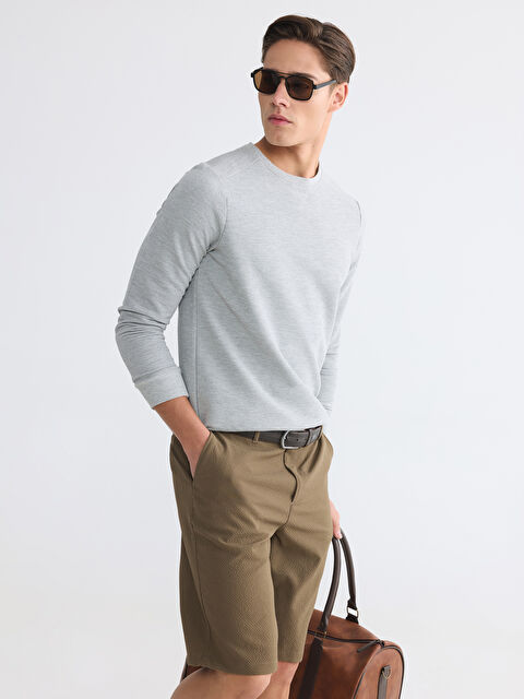 LCWAIKIKI Classic Man GREY Sweatshirt