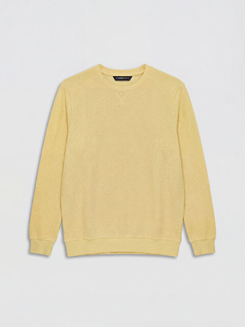 LCWAIKIKI Classic قميص رياضي اصفر رجال