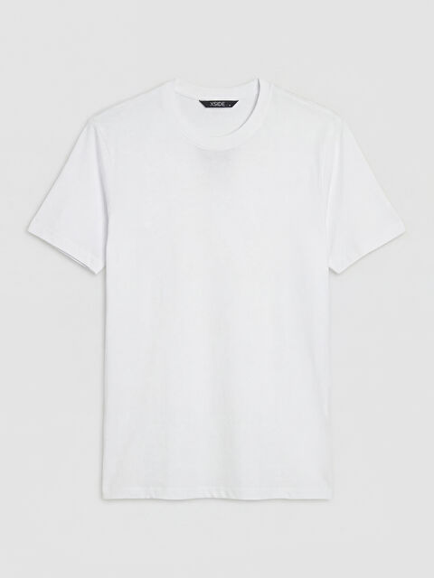 XSIDE Bisiklet Yaka Erkek Penye Tişört