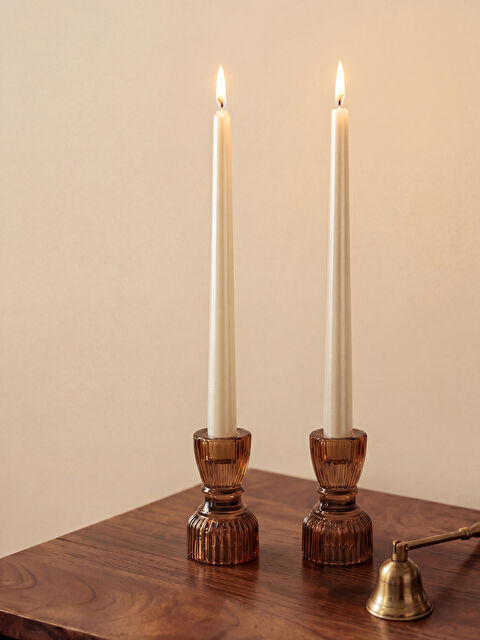 LCW HOME Dekoratif Şamdan Mum 2'li
