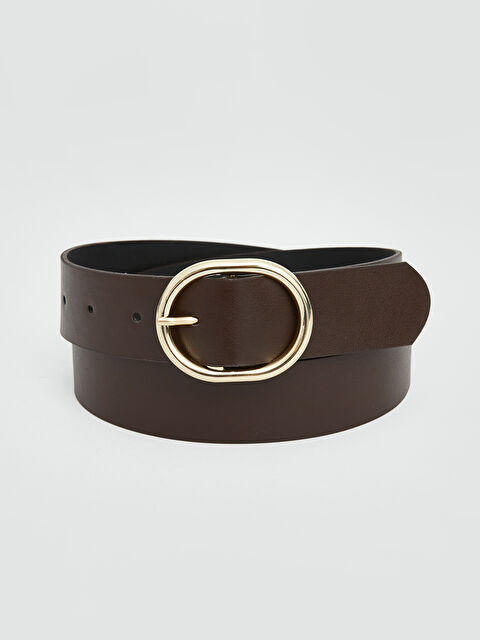 LCW ACCESSORIES Deri Görünümlü Kadın Kemer