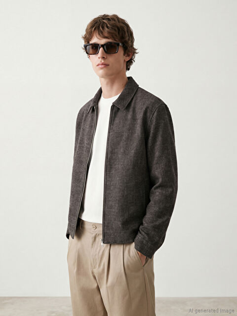 LC WAIKIKI Standart Kalıp Erkek Mont - S6E667Z8-2NM