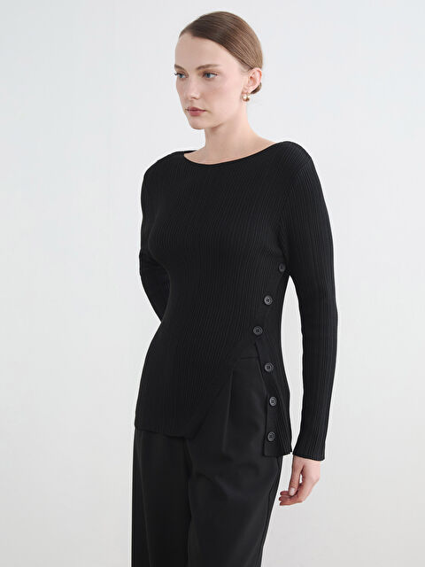 LCWAIKIKI Classic Bisiklet Yaka Kadın Triko Kazak