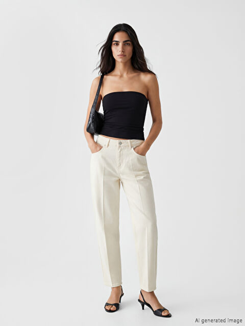 LCW Vision Barrel Fit Kadın Jean Pantolon