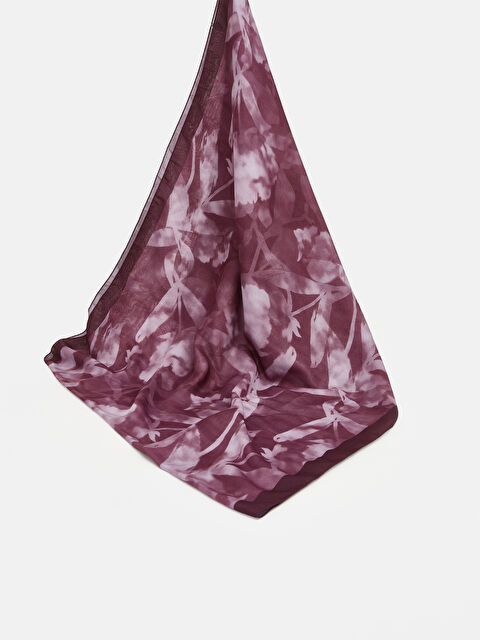 LCW Modest Yaprak Desenli Kadın Şal - S6D697Z8-LTD