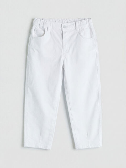 LCW baby Baggy Fit Erkek Çocuk Gabardin Pantolon - S6E704Z1-Q6K