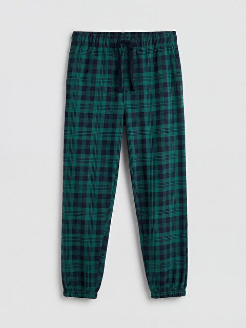 LC WAIKIKI Standart Kalıp Ekose Erkek Pijama Alt