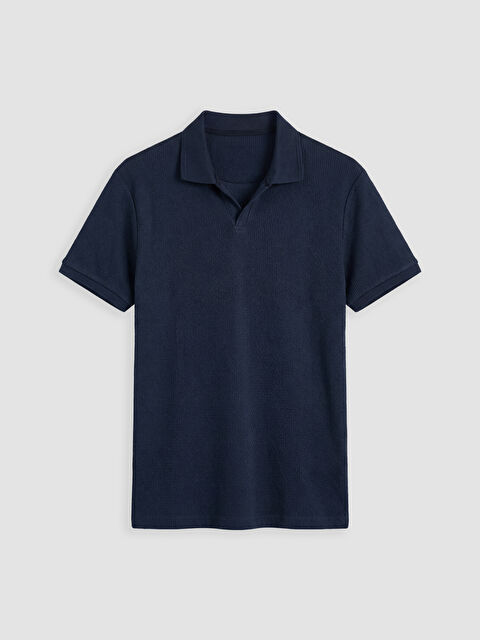 LCWAIKIKI Classic Polo Yaka Dokulu Erkek Tişört - S6C724Z8-MLC