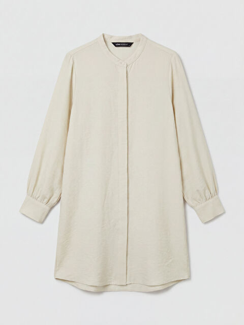 LCW Modest Hakim Yaka Kadın Gömlek Tunik