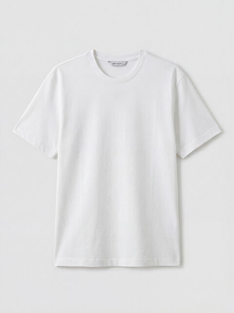 LCW Vision Bisiklet Yaka Erkek Tişört - S6E758Z8-R9J