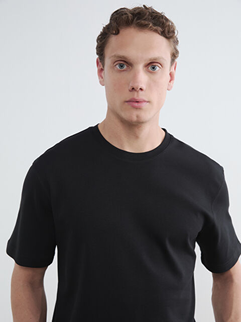 LCW Vision Bisiklet Yaka Erkek Tişört