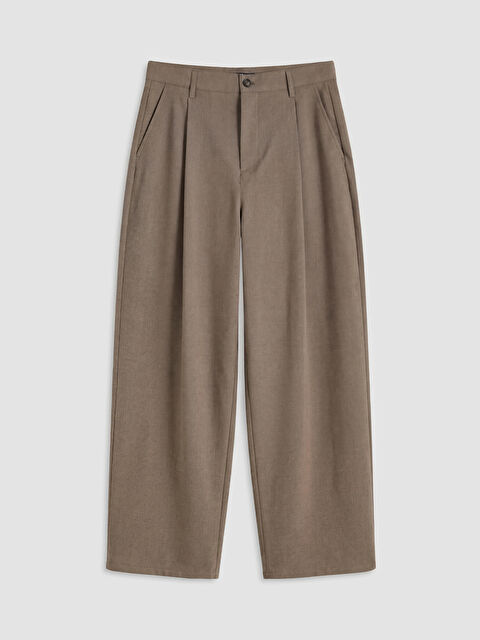 XSIDE Rahat Kalıp Erkek Pileli Kumaş Pantolon - S6E769Z8-PSD