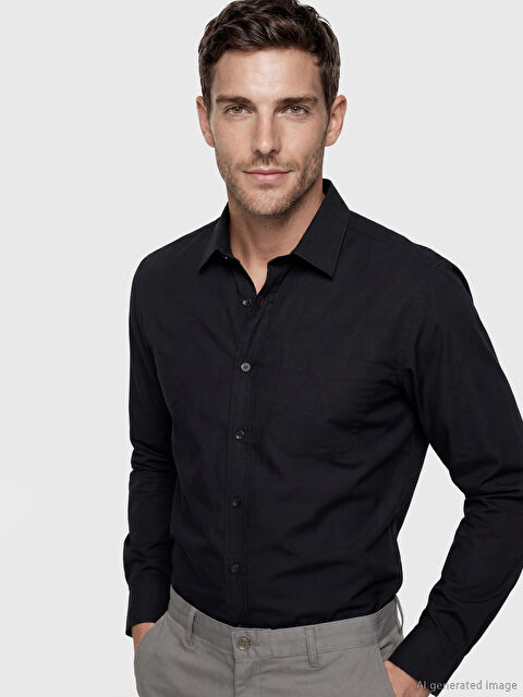 LCWAIKIKI Classic Regular Fit Erkek Gömlek - S6A772Z8-RQL