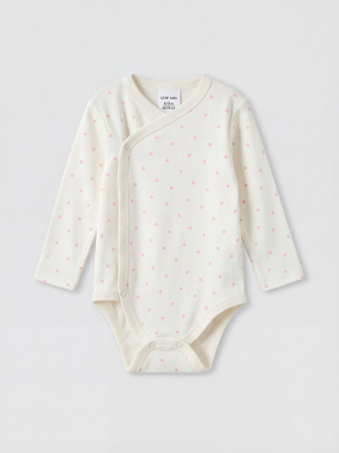 LCW baby Kız Bebek Çıtçıtlı Body
