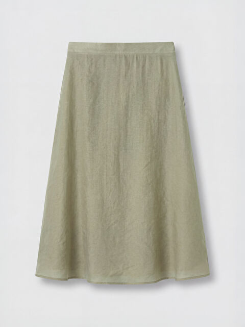 LCW Modest Yüksek Bel A Kesim Kloş Etek