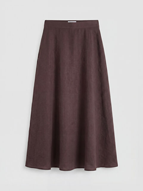 LCW Modest Yüksek Bel A Kesim Kloş Etek