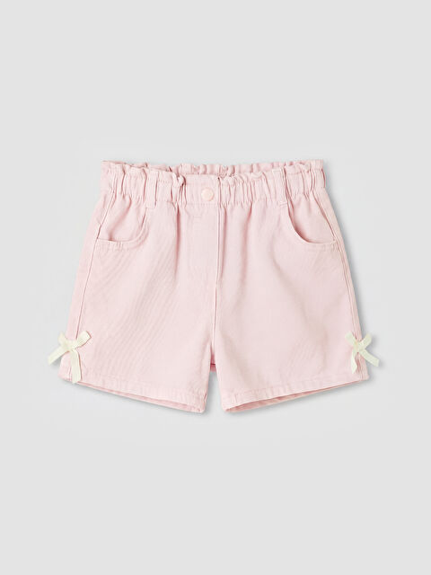 LCW Kids Beli Lastikli Kız Çocuk Şort Etek