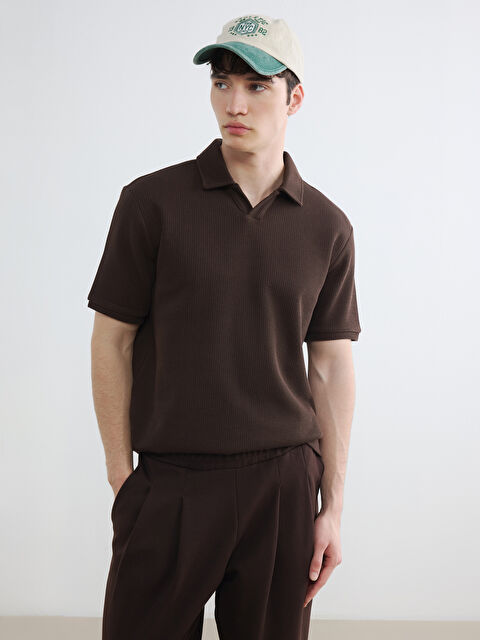 XSIDE Polo Yaka Erkek Triko Tişört