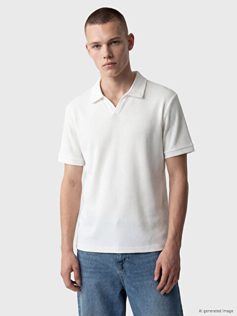 XSIDE Polo Yaka Erkek Triko Tişört