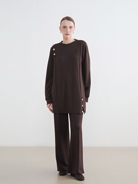 LCWAIKIKI Classic Beli Lastikli Soft Touch Kadın Eşofman Altı