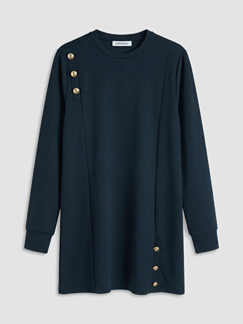 LCW EVERYDAY Bisiklet Yaka Kadın Sweatshirt Tunik	 - S6E788Z8-HRZ