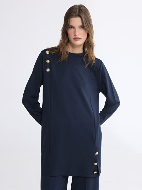 LCW EVERYDAY Soft Touch Kadın Sweatshirt Tunik - S6E788Z8-HRZ