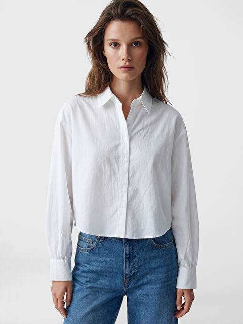 LCW Modest Poplin Kadın Gömlek