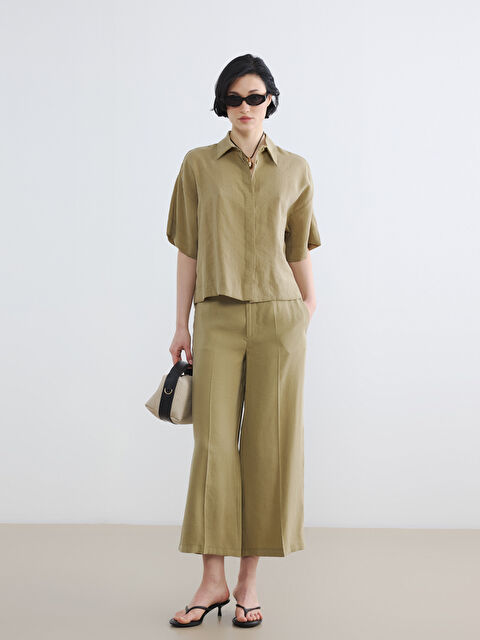 LCW Vision Standart Fit Geniş Paça Kadın Pantolon