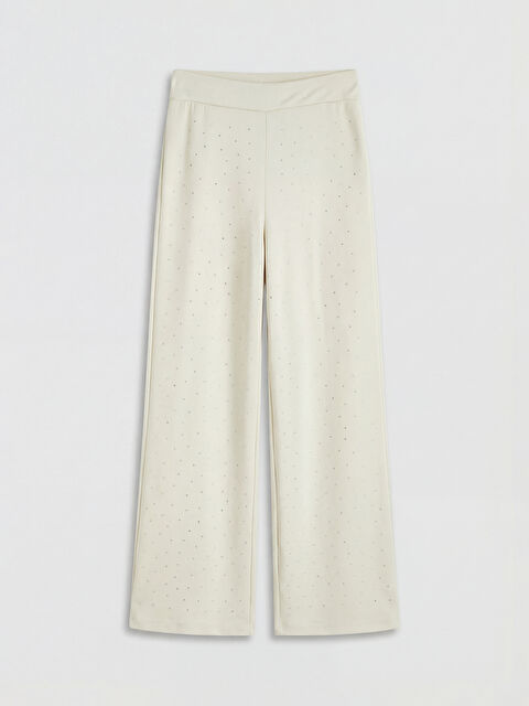 LCW Modest Soft Touch Taşlı Kadın Eşofman Altı