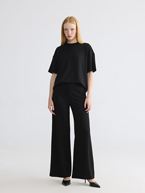 LCW Modest Soft Touch Taşlı Kadın Eşofman Altı