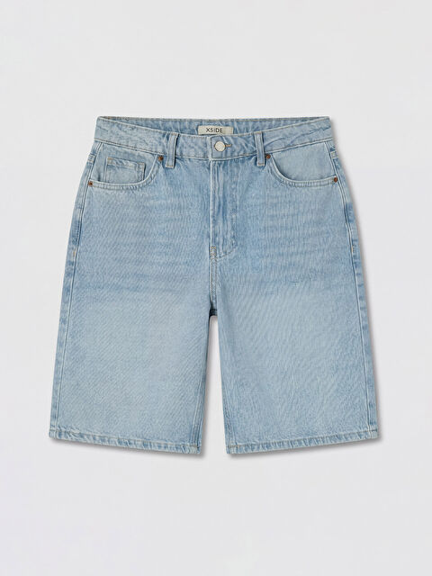 XSIDE Bermuda Fit Kadın Jean Şort