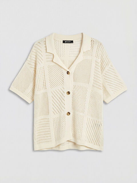 Soulife Ajurlu Kadın Gömlek