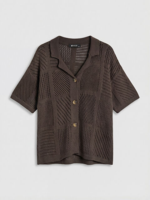 Soulife Ajurlu Kadın Gömlek