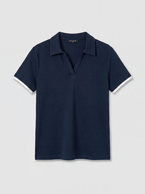 LCW Comfort Polo Yaka Kadın Tişört