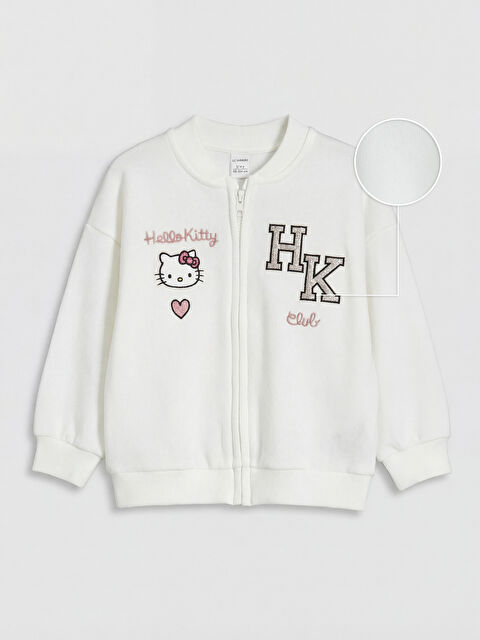 LCW Kids Hello Kitty Baskılı Kız Çocuk Hırka - S6E832Z1-FF7