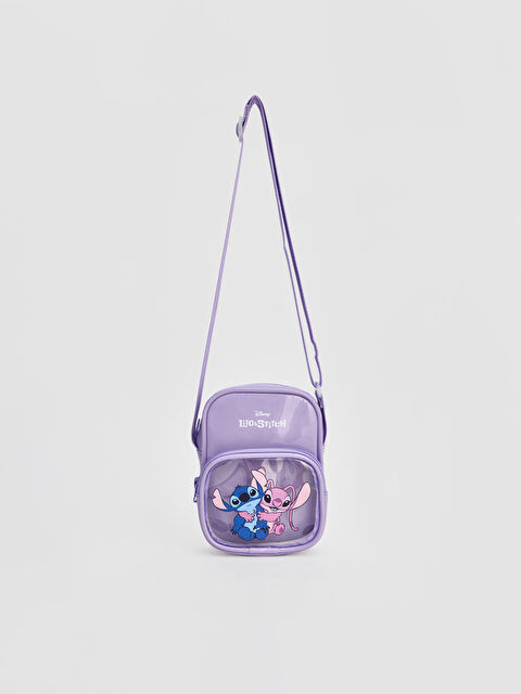 LCW ACCESSORIES Lilo ve Stitch Baskılı Kız Çocuk Omuz Çantası
