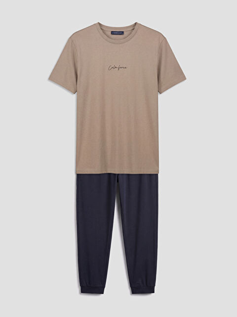 LC WAIKIKI Standart Kalıp Erkek Pijama Takımı - S6B837Z8-GXJ