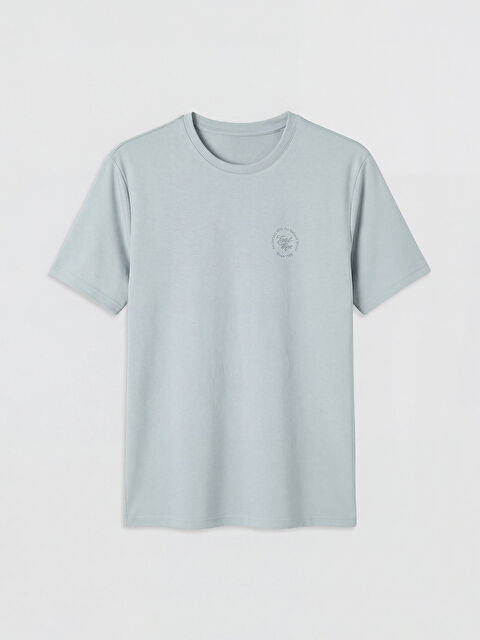 LCWAIKIKI Classic Standart Kalıp Nakışlı Erkek Tişört