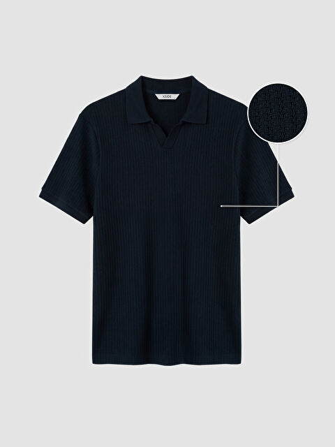 XSIDE Polo Yaka Penye Ajurlu Erkek Tişört