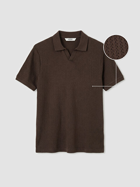 XSIDE Polo Yaka Penye Erkek Tişört