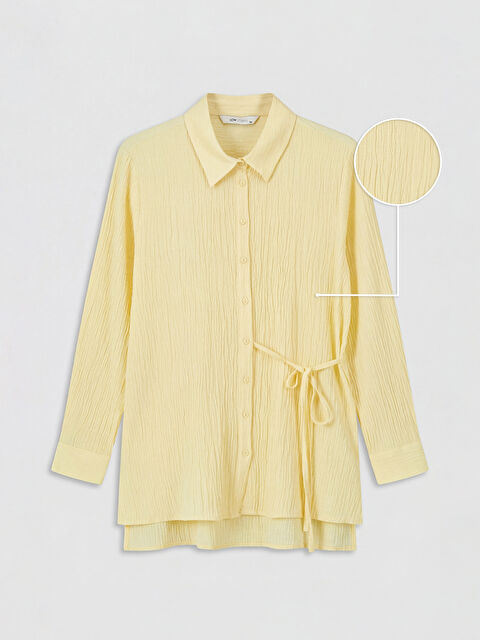 LCW STUDIO Dokulu Kadın Gömlek Tunik