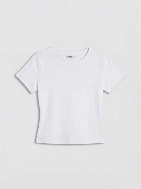 XSIDE Bisiklet Yaka Kadın Tişört