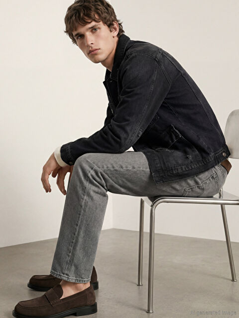 XSIDE Standart Kalıp Erkek Jean Ceket - S6ON61Z8-CVL